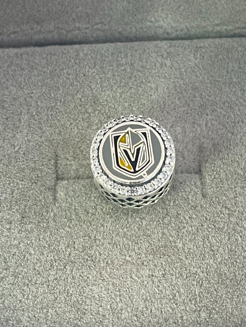 Pandora Vegas Golden Knights NHL Team charm Charm